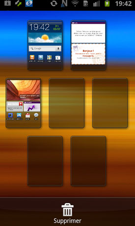 Test Samsung Galaxy S Advance : système d'exploitation + interface
