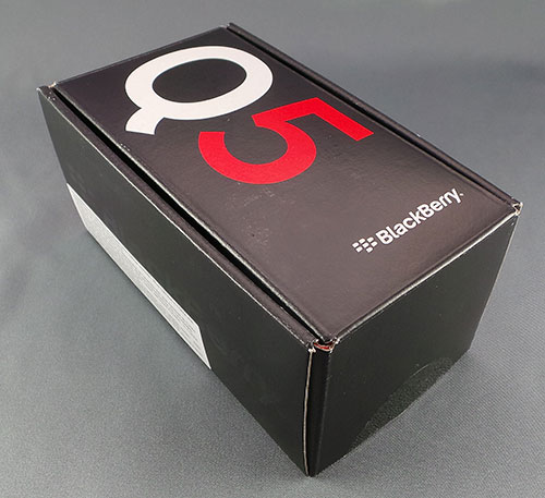 BlackBerry Q5 : boite du smartphone