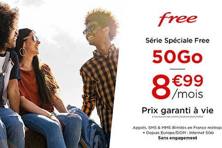 Forfait Free Vente Privee