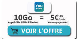 promo YouPrice 10Go