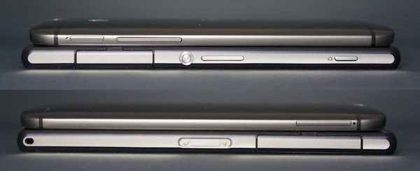 Duel Xperia Z2 - One (M8) tranche