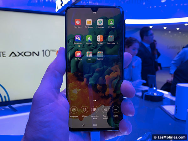 ZTE présente son nouveau flagship : l’Axon 10 Pro 5G (MWC 2019)