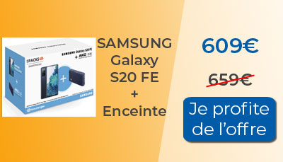 Soldes : Samsung Galaxy S20 FE en promotion