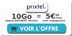 Le Petit forfait Prixtel