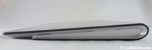 Sony Tablet S : vue de côté