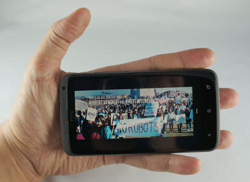 HTC One X : lecteur vidéo