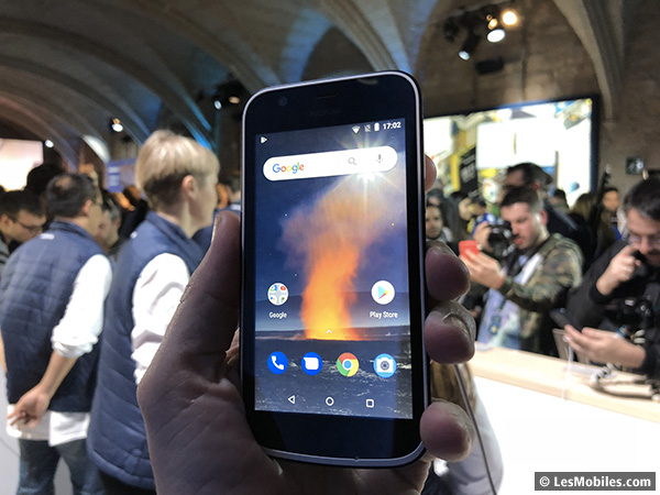 Nokia 1 : Android Go arrive officiellement en France (MWC 2018)