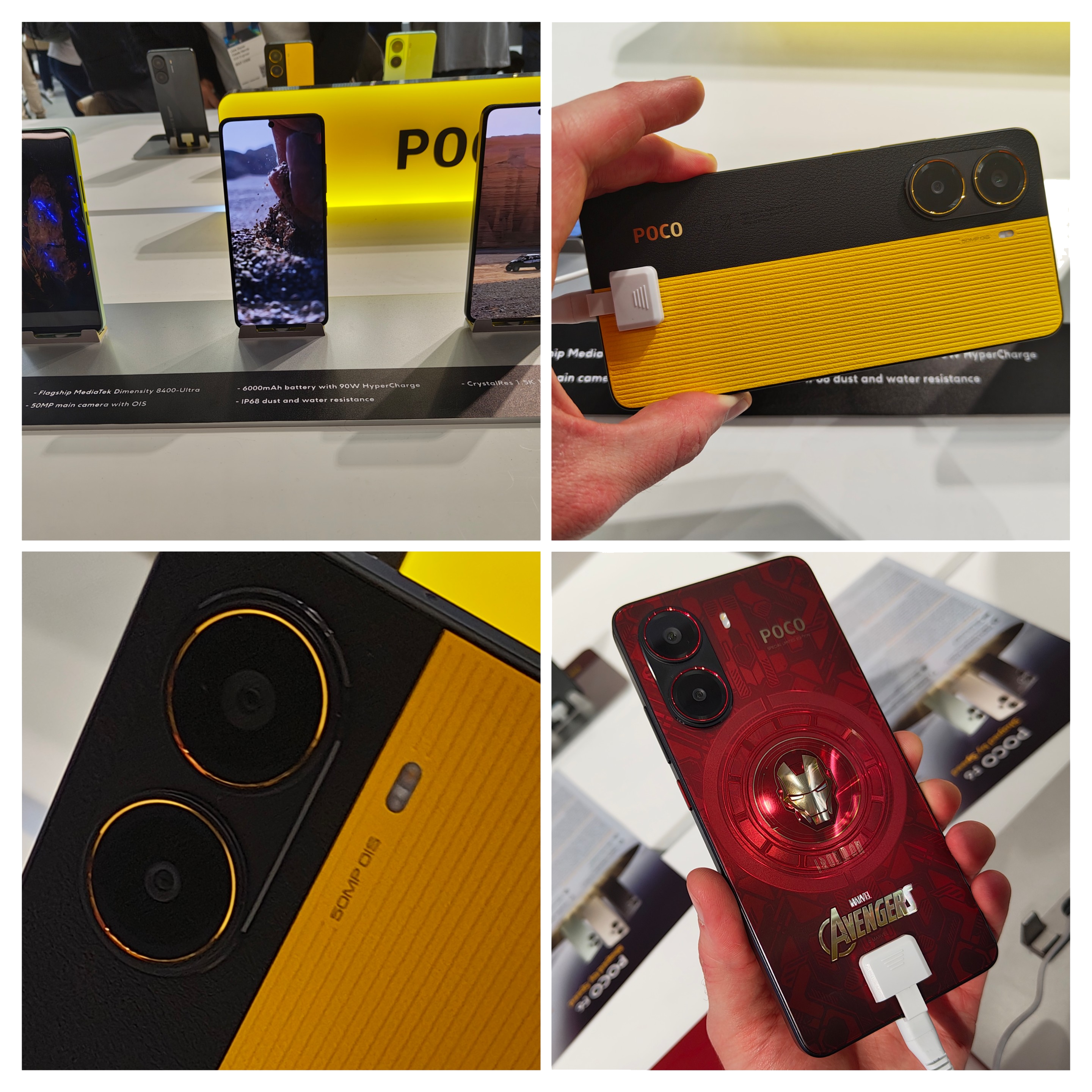 Le Xiaomi POCO X7 Pro au MWC 2025