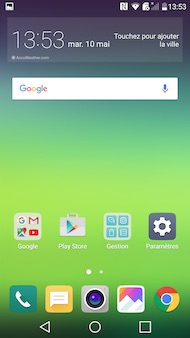 LG G5 interface