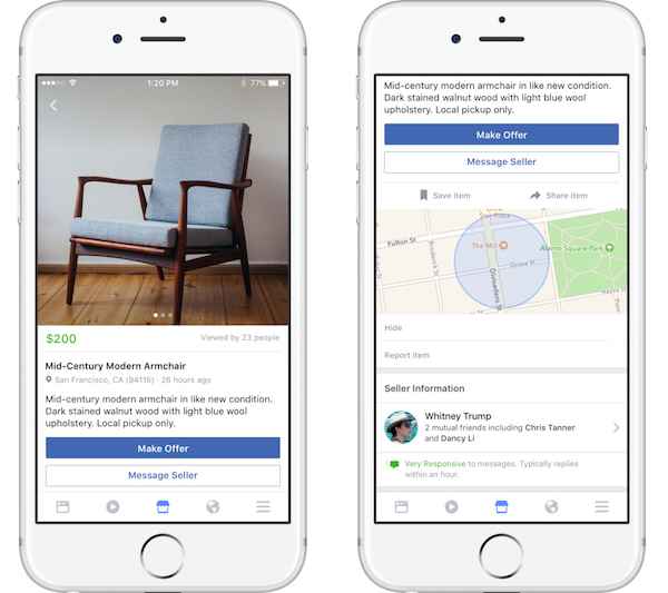 Facebook Marketplace : difficile de s’improviser concurrent d’eBay