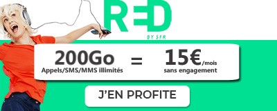 Forfait 200Go RED