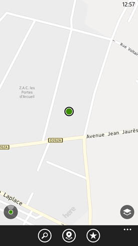 Nokia Lumia 1520 : maps