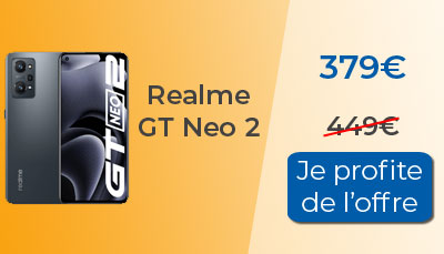 Le realme GT Neo 2 est en promotion chez Amazon