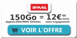 Forfait 150Go sympa mobile
