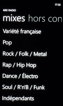 Test Nokia Lumia 710 : Nokia Music