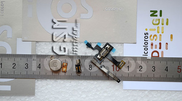 Composants iPhone 5S comparés avec iPhone 5 et 4S