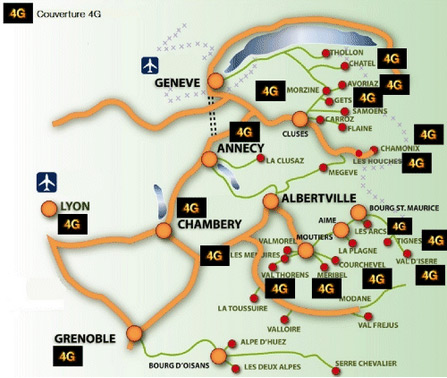 Orange lance la 4G dans les stations de ski