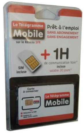 Le Télégramme Mobile lance un pack prépayé prêt à l'emploi disponible chez les buralistes