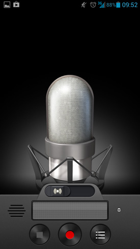 Huawei Ascend P2 : enregistreur