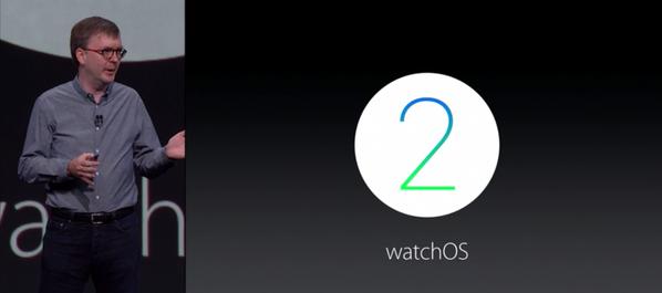 WatchOS 2 : les applications directement dans l'Apple Watch (WWDC 2015)