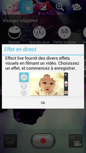Test LG Optimus 4X HD : capture d?écran du système d'exploitation OS