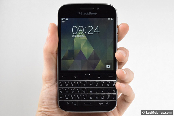 Test du BlackBerry Classic : l'héritier du Bold 9900