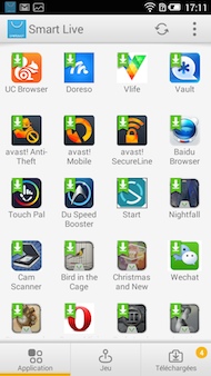 Alcatel OneTouch Idol 2 Mini S Application