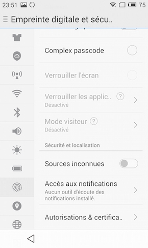Meizu MX4 Pro interface