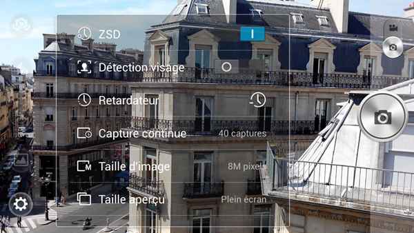 Wiko Rainbow : Appareil photo