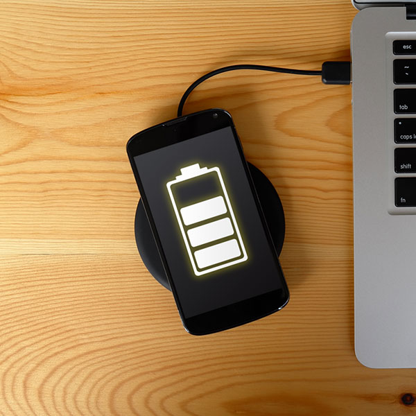 Chargeur sans fil Qimini, compatible avec la norme Qi