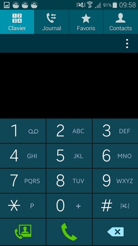 Samsung Galaxy S5 : téléphonie