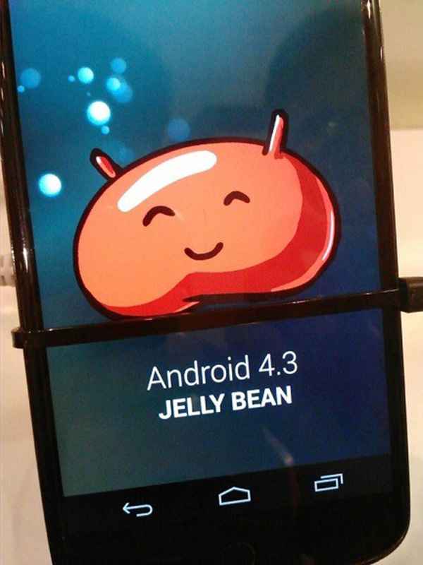 Android 4.3 Jelly Bean sur le Google Nexus 4