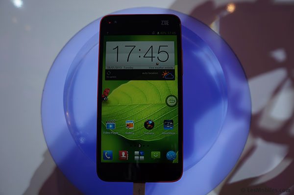 Prise en main ZTE Grand S