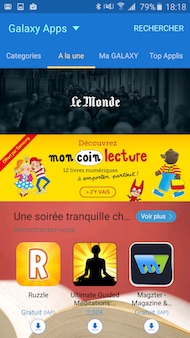 Samsung Galaxy A5 (2016) interface