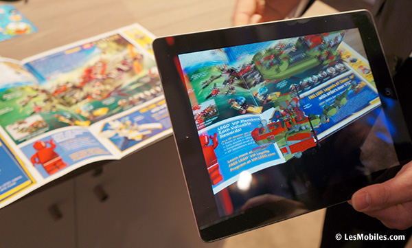 Exemples d'applications de réalitée augmentée utilisant Qualcomm Vuforia