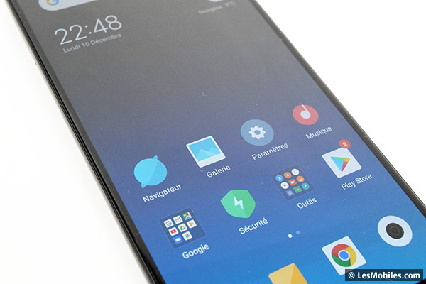 Xiaomi Mi 8 : écran