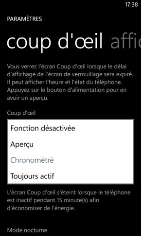 Nokia Lumia 925 : coup d'oeil