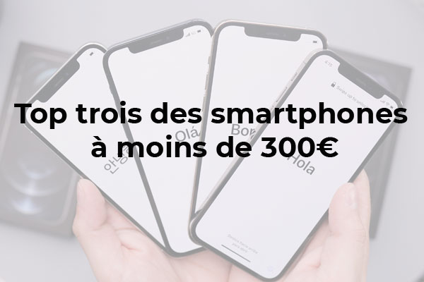 Top 3 des smartphones à moins de 300€ : Poco F3, Xiaomi Redmi Note 10 Pro et Samsung Galaxy A51