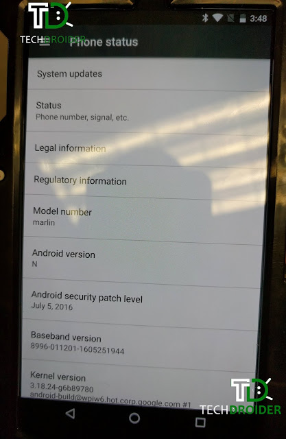 HTC Nexus Marlin : une première photo pour le grand Nexus de 2016