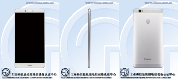 Honor Note 8 chez TENAA