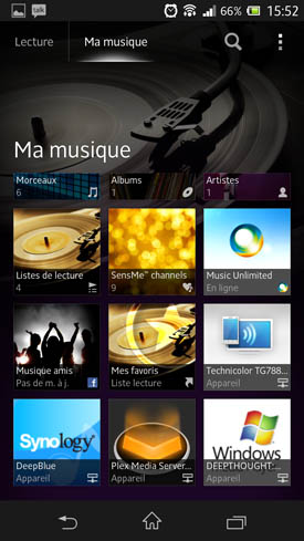 Sony Xperia Z MP3