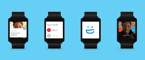 Skype arrive sur Android Wear via une nouvelle mise à jour de l'application Android