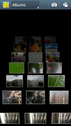 Samsung Galaxy Note 2 : Galerie