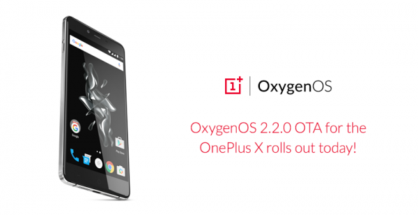 OnePlus X : le déploiement d'OxygenOS 2.2 a débuté
