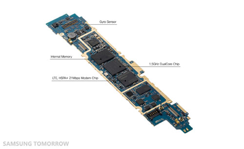 Samsung mise en pièce Galaxy Tab 7.7