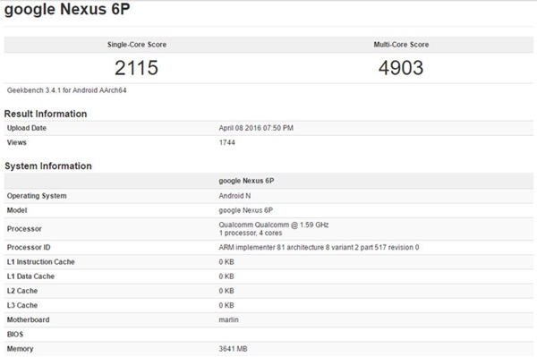 Bientôt un Nexus 6P sous Snapdragon 820 ?