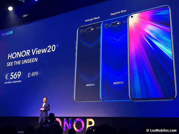 Honor View 20 conférence
