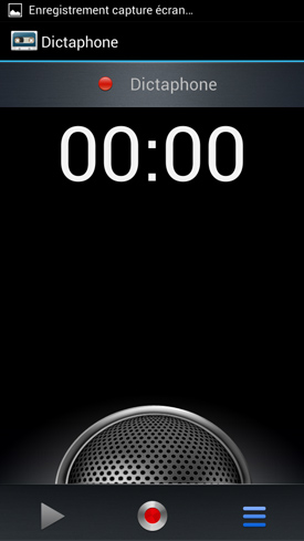 Wiko Cink Peax 2 : dictaphone