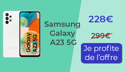 Samsung Galaxy A23 5G promotion