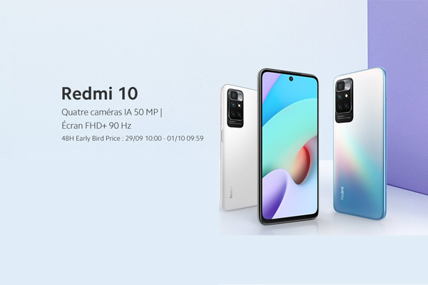 Redmi 10 : le tout nouveau smartphone pas cher de Xiaomi est déjà en promotion